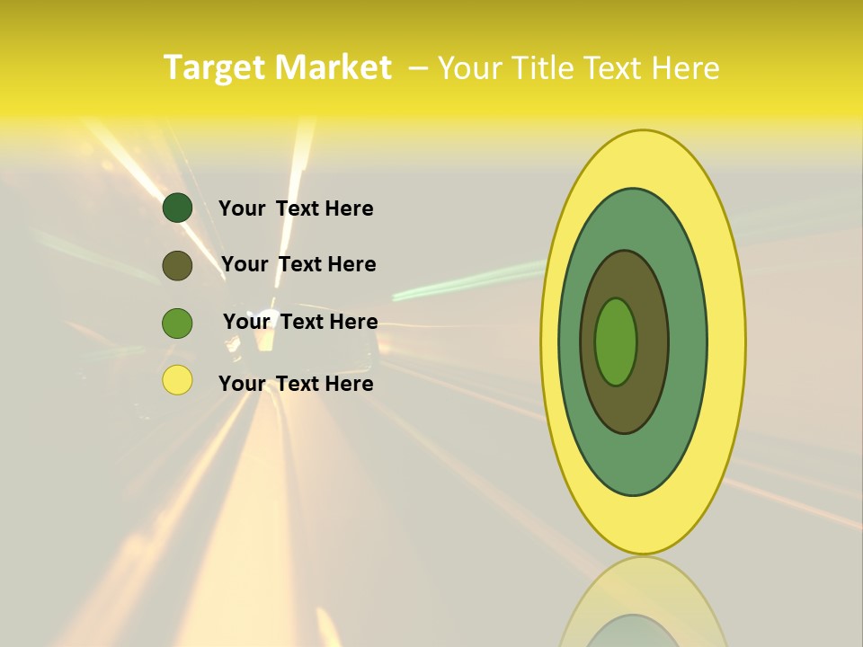 Side Faster Transport PowerPoint Template