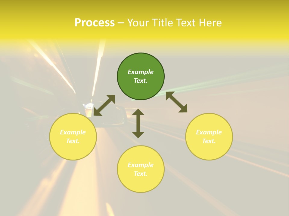 Side Faster Transport PowerPoint Template