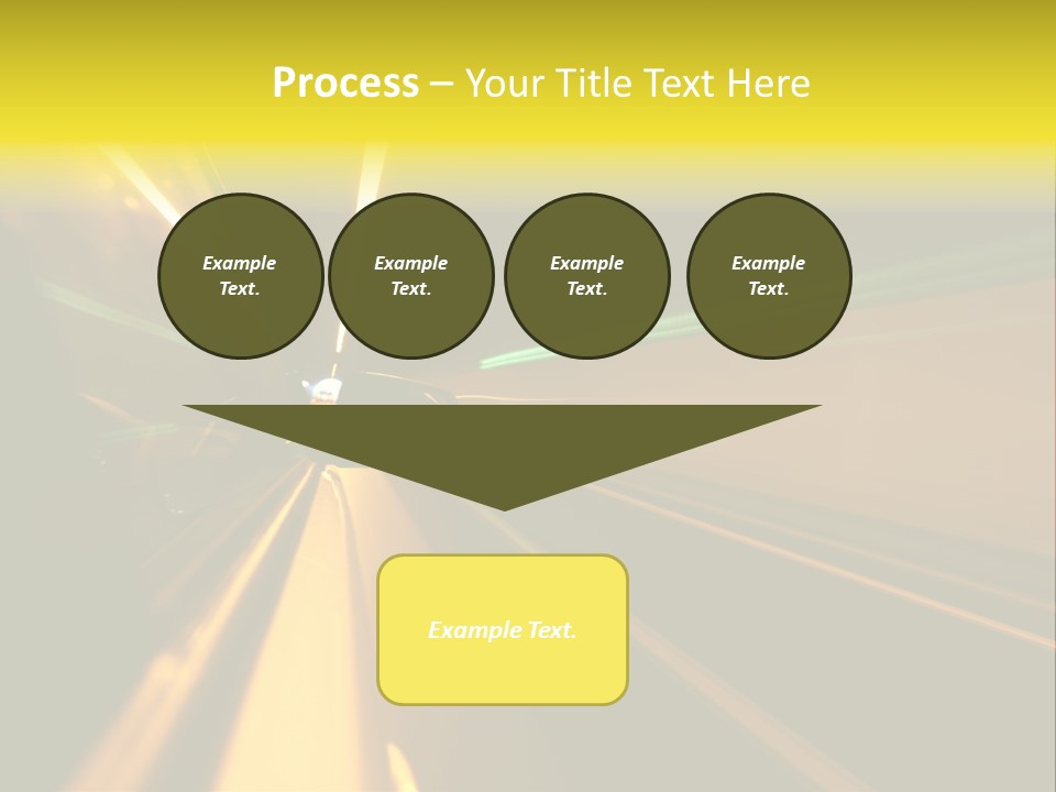 Side Faster Transport PowerPoint Template