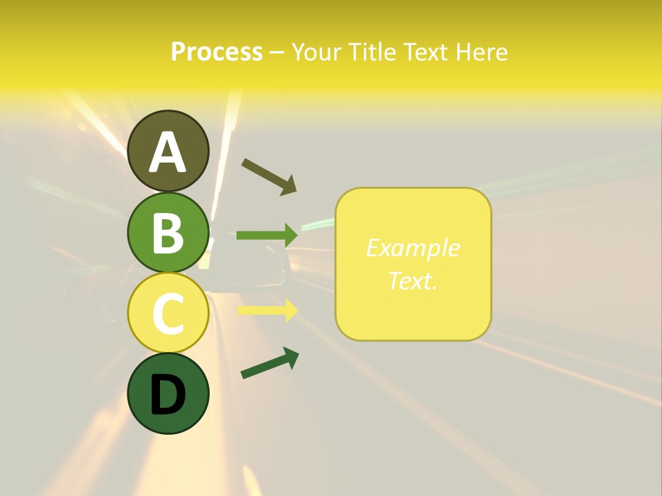 Side Faster Transport PowerPoint Template
