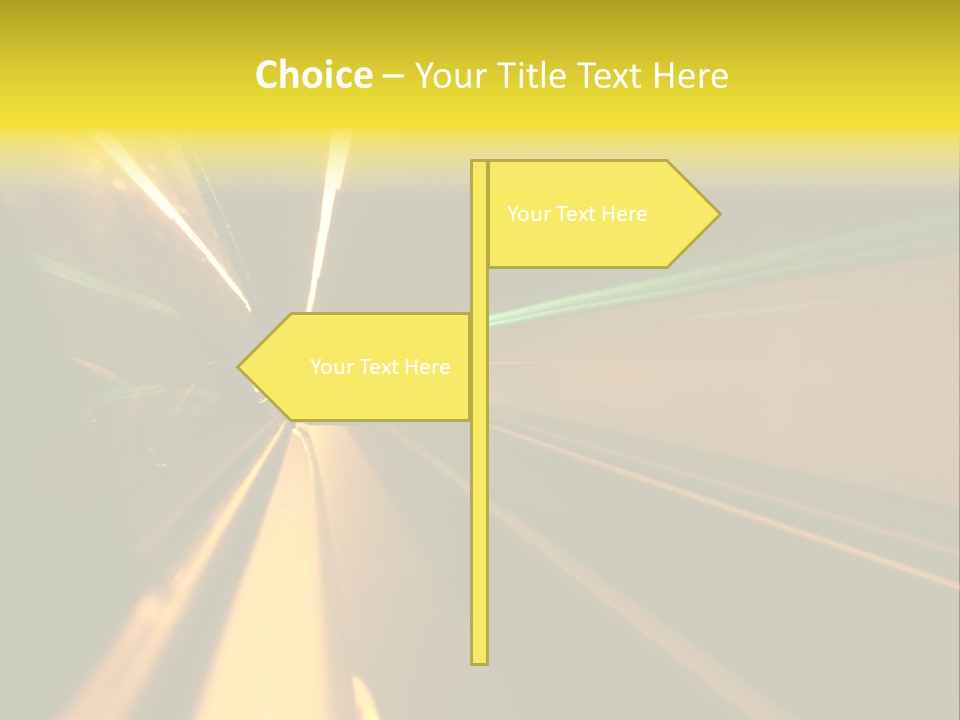 Side Faster Transport PowerPoint Template