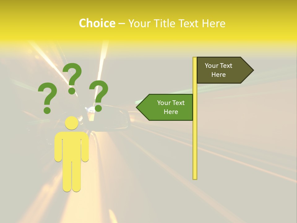 Side Faster Transport PowerPoint Template