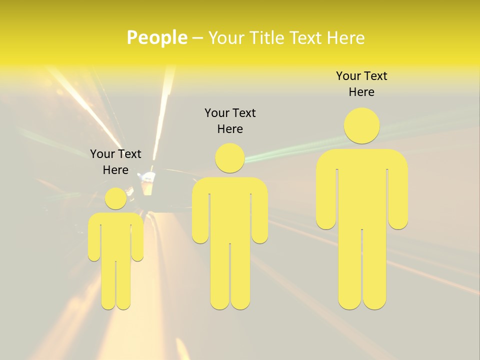 Side Faster Transport PowerPoint Template