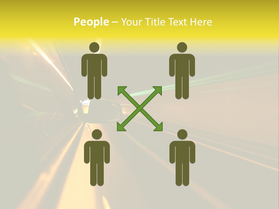 Side Faster Transport PowerPoint Template