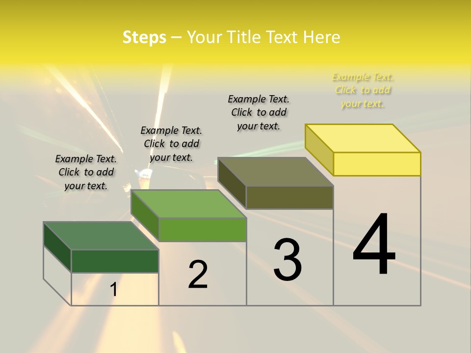 Side Faster Transport PowerPoint Template
