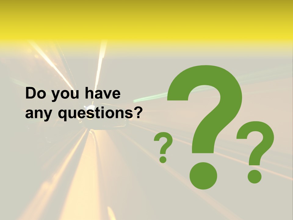 Side Faster Transport PowerPoint Template