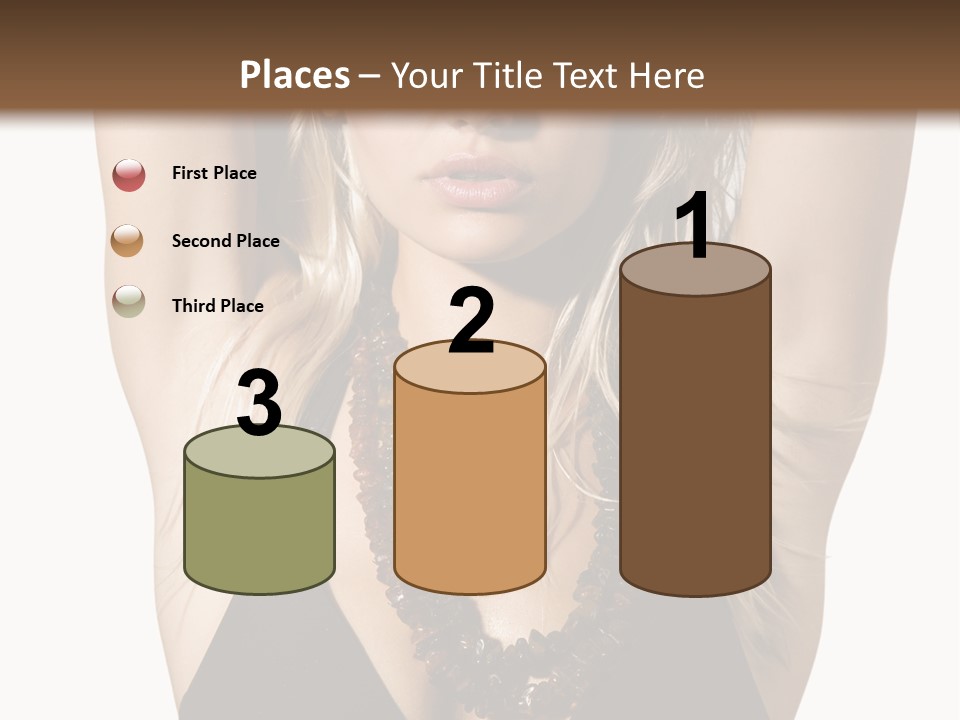 Costume Young Cocktail PowerPoint Template