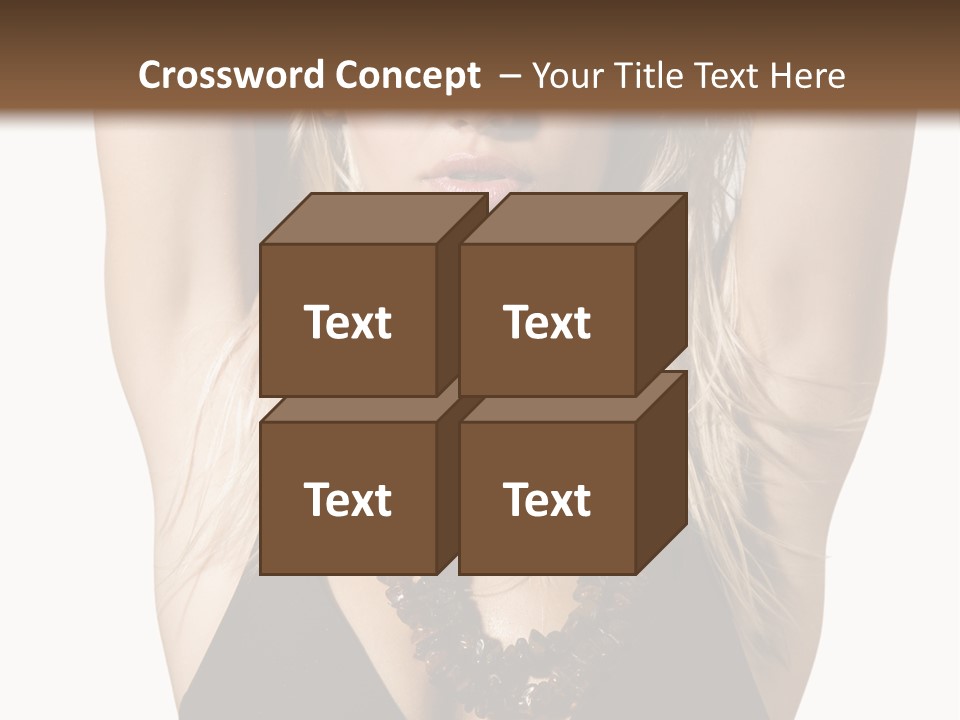 Costume Young Cocktail PowerPoint Template