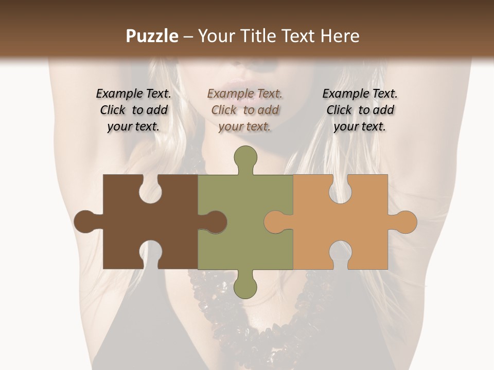 Costume Young Cocktail PowerPoint Template