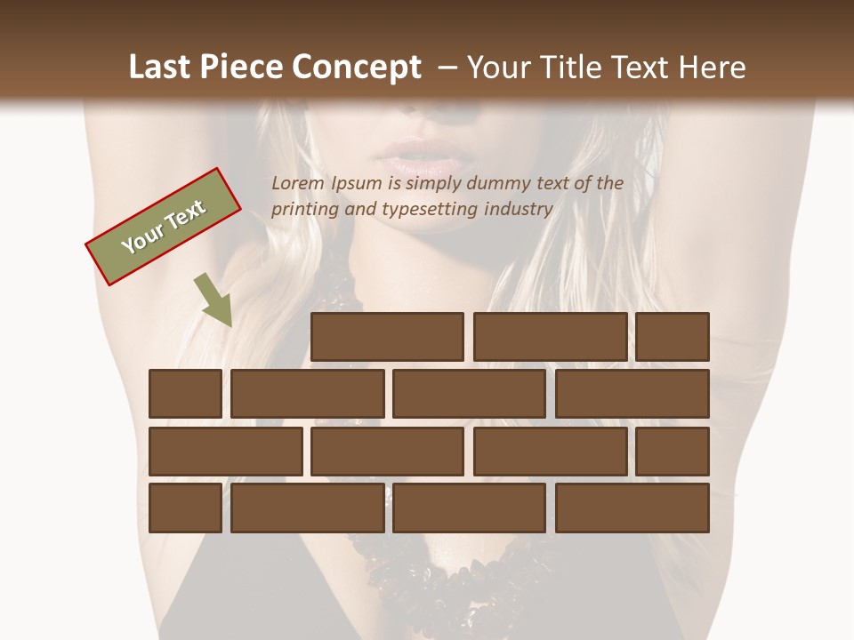 Costume Young Cocktail PowerPoint Template