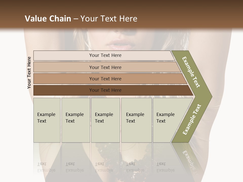 Costume Young Cocktail PowerPoint Template