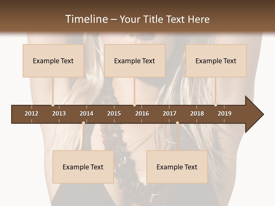 Costume Young Cocktail PowerPoint Template