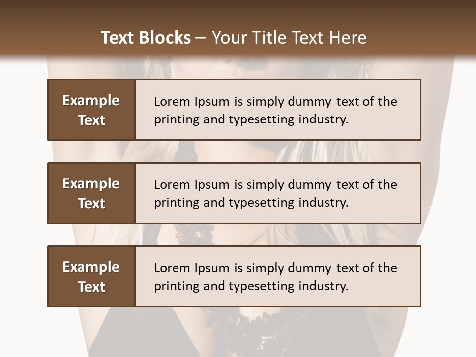 Costume Young Cocktail PowerPoint Template