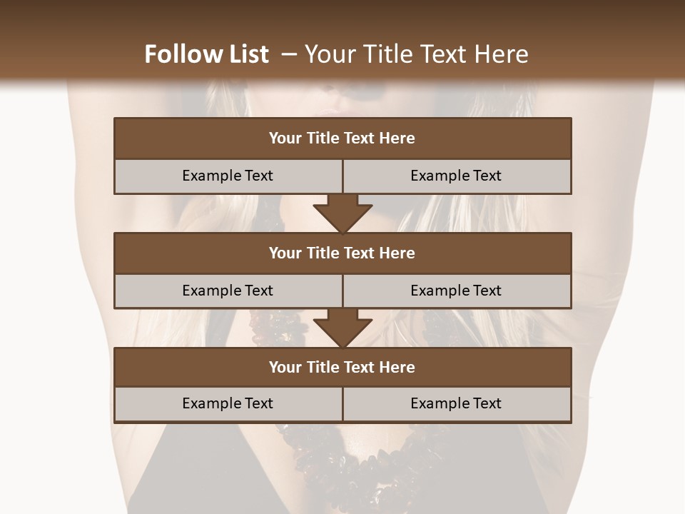 Costume Young Cocktail PowerPoint Template