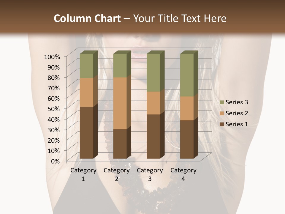 Costume Young Cocktail PowerPoint Template