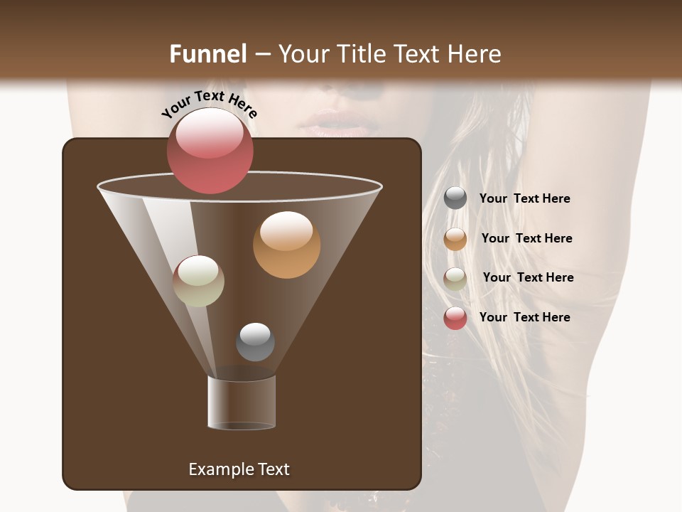 Costume Young Cocktail PowerPoint Template