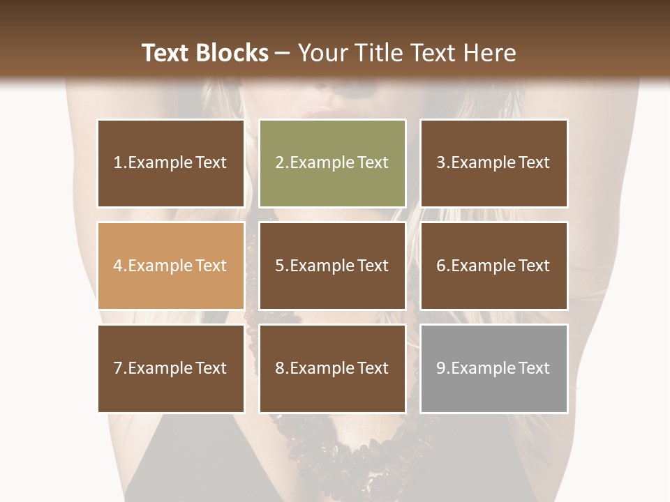 Costume Young Cocktail PowerPoint Template