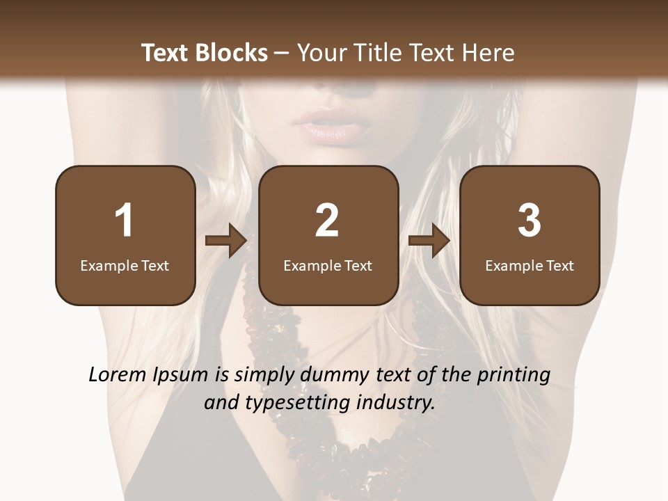 Costume Young Cocktail PowerPoint Template