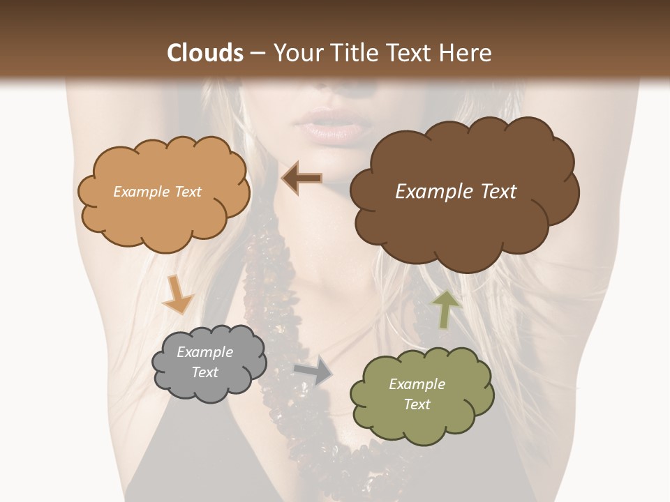 Costume Young Cocktail PowerPoint Template