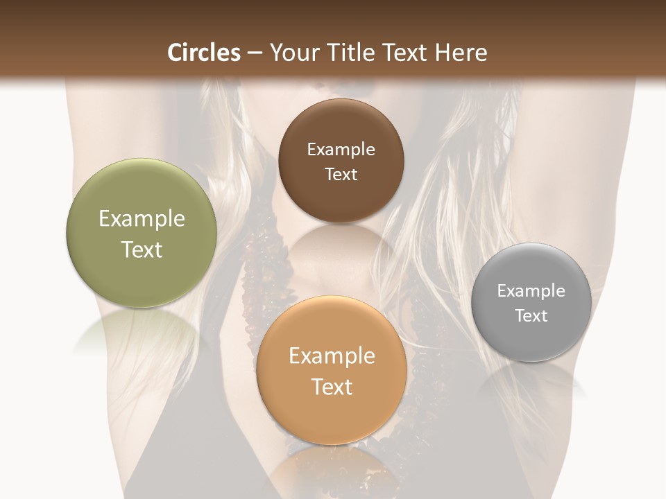 Costume Young Cocktail PowerPoint Template