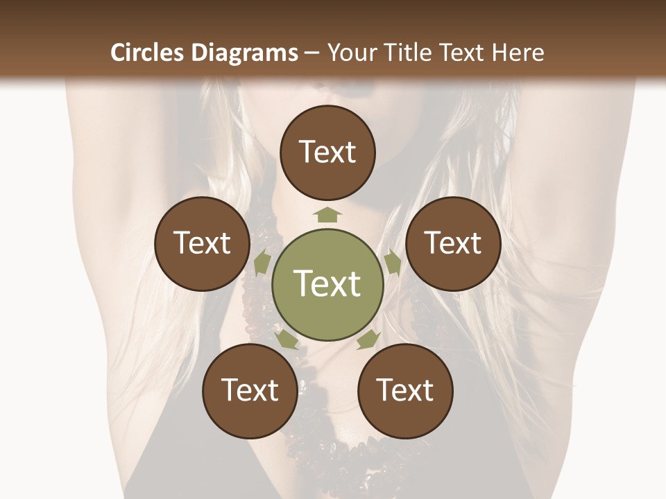 Costume Young Cocktail PowerPoint Template