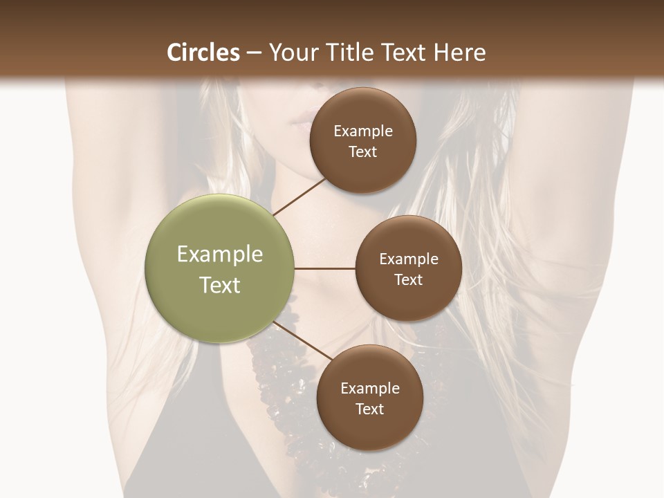 Costume Young Cocktail PowerPoint Template