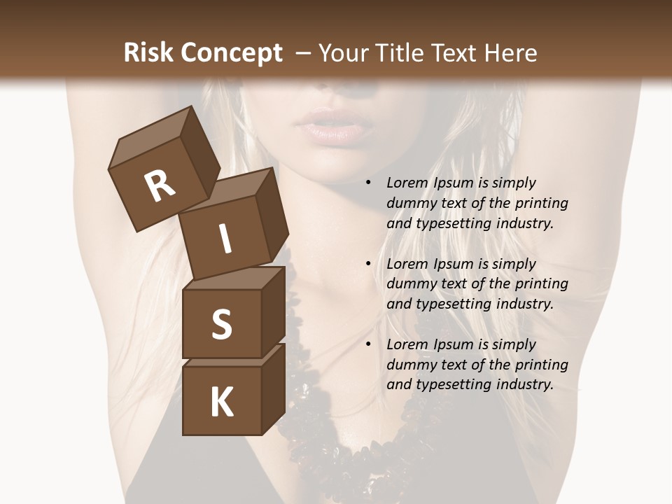 Costume Young Cocktail PowerPoint Template