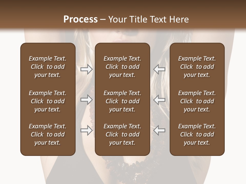 Costume Young Cocktail PowerPoint Template