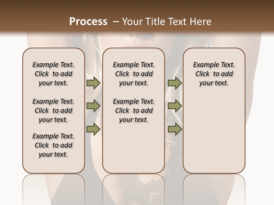 Costume Young Cocktail PowerPoint Template