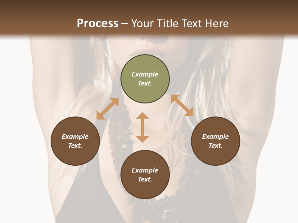 Costume Young Cocktail PowerPoint Template