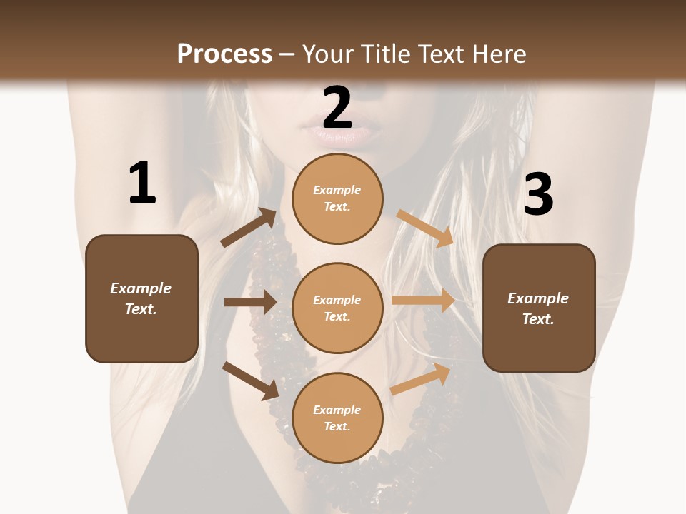 Costume Young Cocktail PowerPoint Template