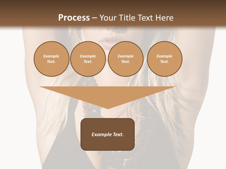 Costume Young Cocktail PowerPoint Template