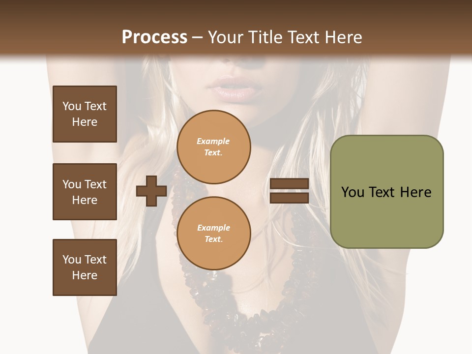Costume Young Cocktail PowerPoint Template