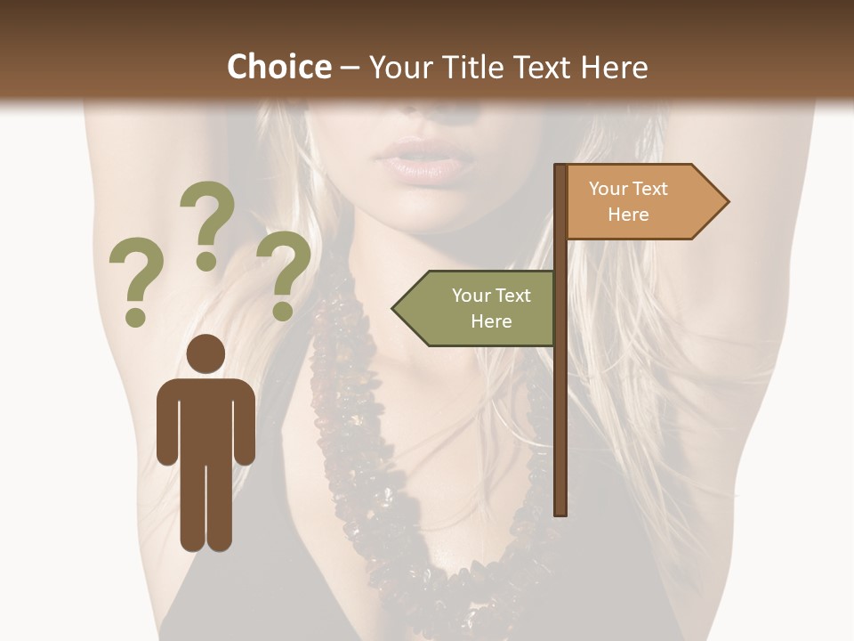 Costume Young Cocktail PowerPoint Template