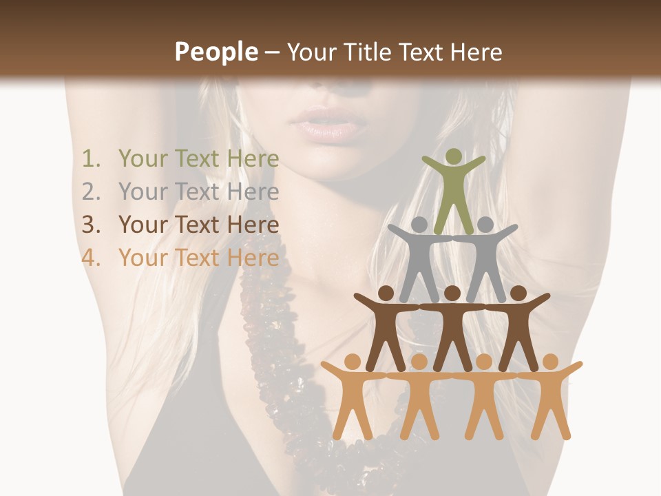 Costume Young Cocktail PowerPoint Template