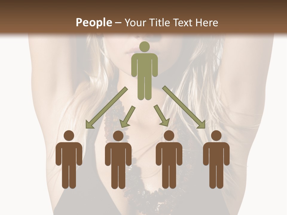 Costume Young Cocktail PowerPoint Template