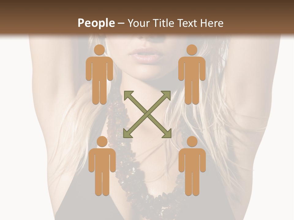 Costume Young Cocktail PowerPoint Template