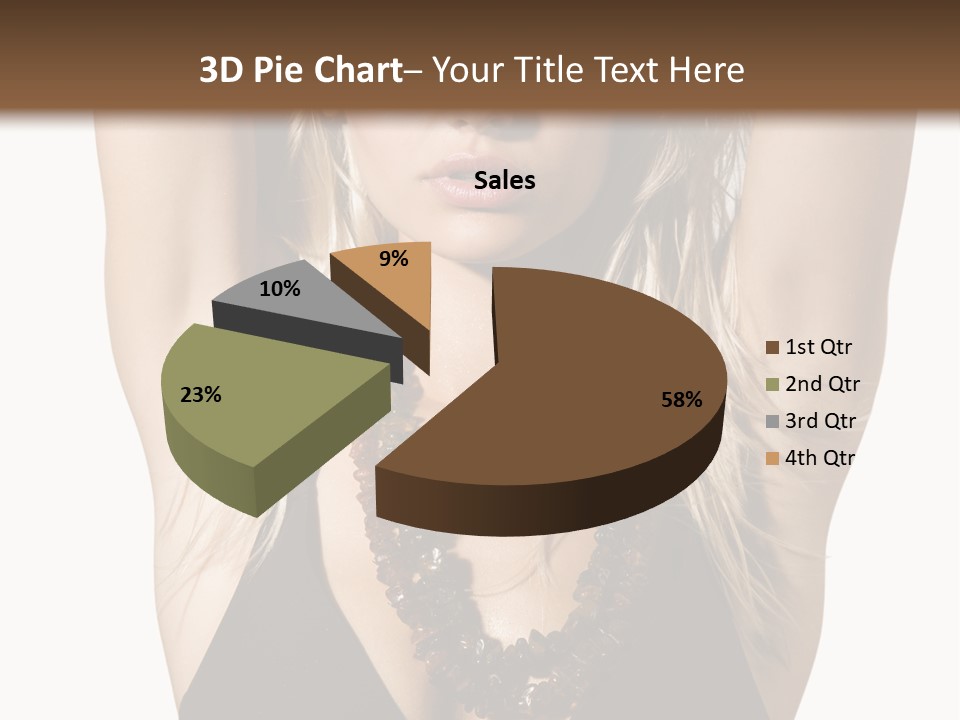 Costume Young Cocktail PowerPoint Template