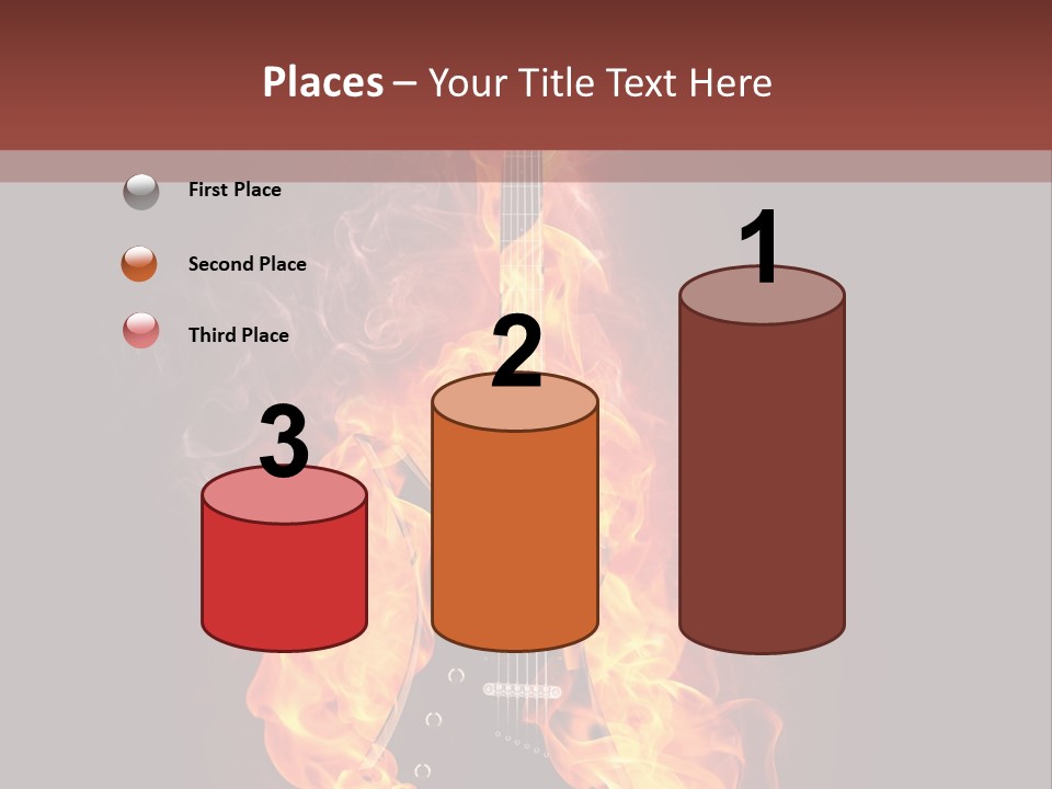 Concepts Image Guitar PowerPoint Template