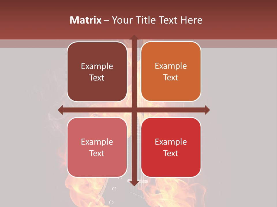 Concepts Image Guitar PowerPoint Template