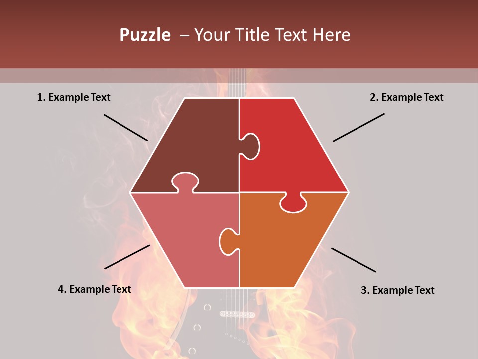 Concepts Image Guitar PowerPoint Template