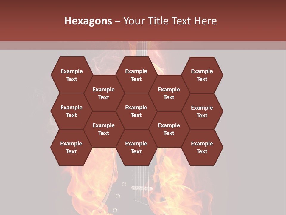 Concepts Image Guitar PowerPoint Template