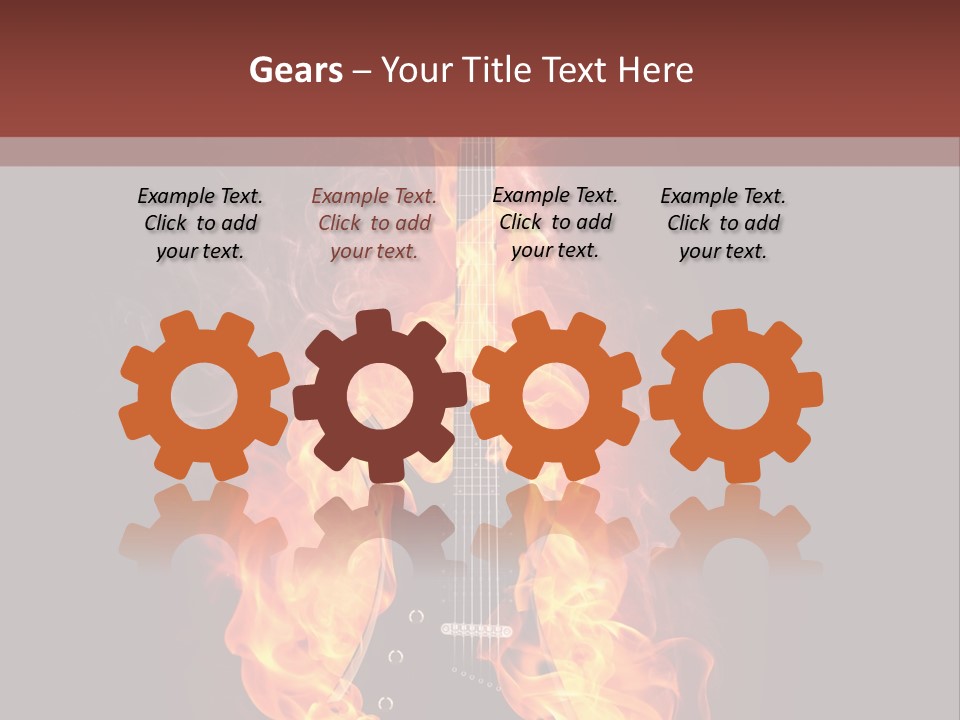 Concepts Image Guitar PowerPoint Template