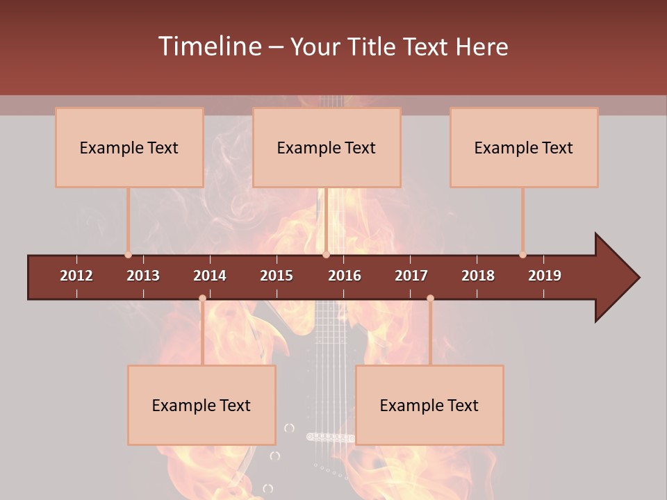 Concepts Image Guitar PowerPoint Template
