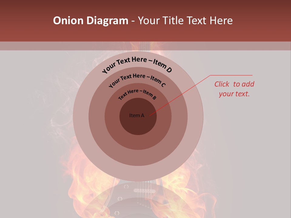 Concepts Image Guitar PowerPoint Template