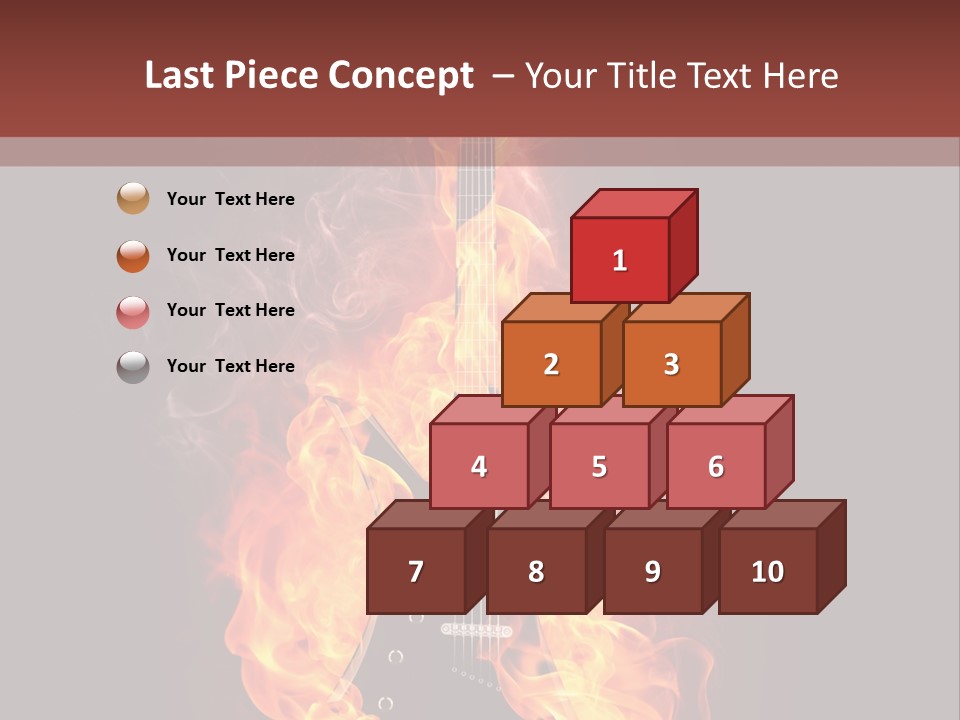 Concepts Image Guitar PowerPoint Template