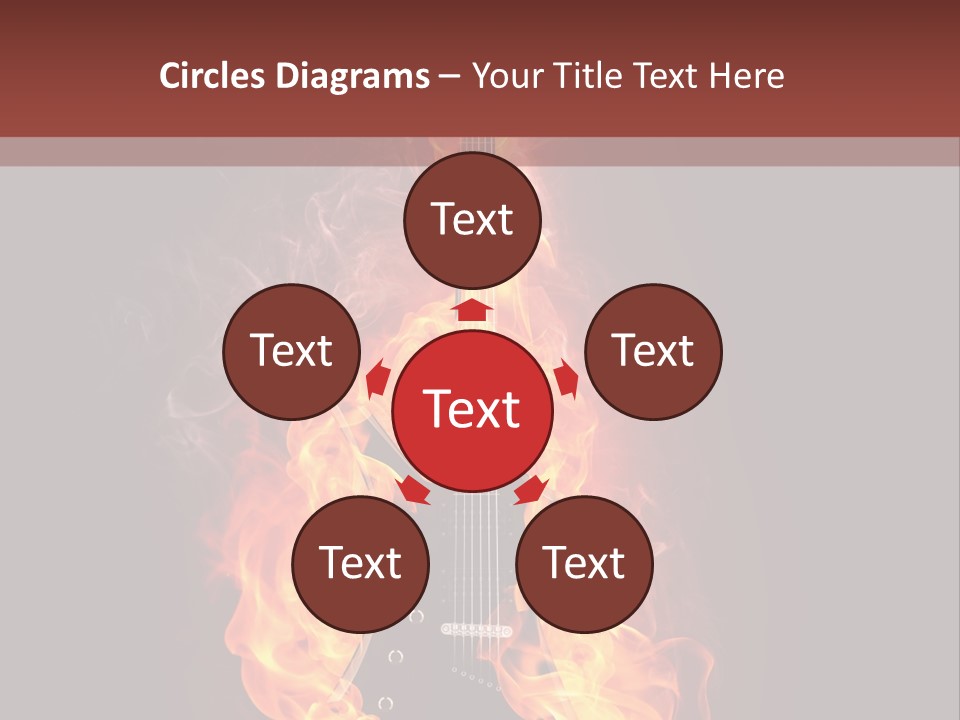 Concepts Image Guitar PowerPoint Template