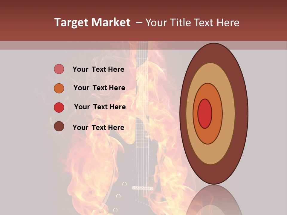 Concepts Image Guitar PowerPoint Template