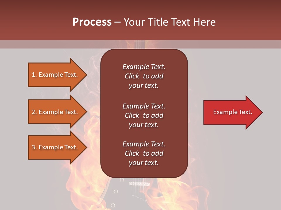 Concepts Image Guitar PowerPoint Template