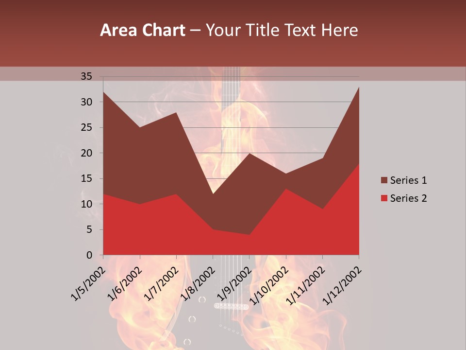 Concepts Image Guitar PowerPoint Template